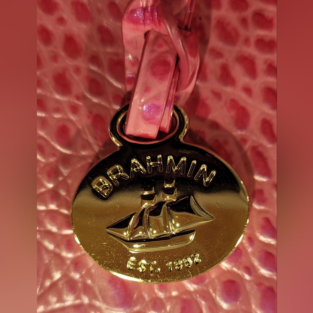 Brahmin Ellen Hibiscus Solid Melbourne - image 4